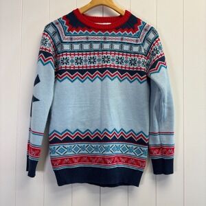 Dutch Bros Coffee Mens Classic Fair Isle Sweater Size S Dutch Mafia Coffee Lover